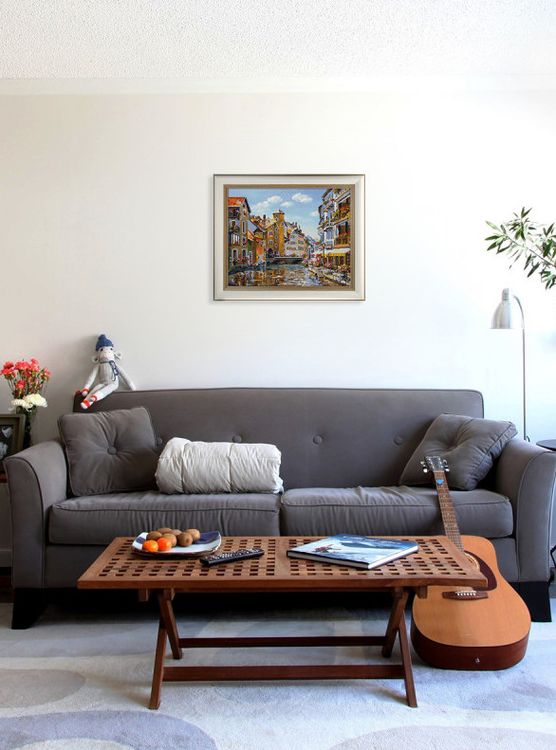 Алмазная вышивка «Анси. Набережная Иль» — картинка 7