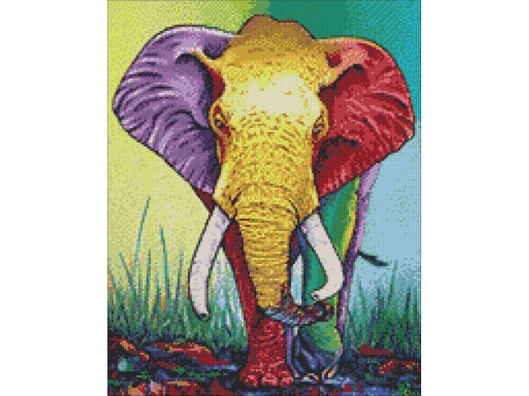 Алмазная вышивка «Цвета пустыни» — картинка 3