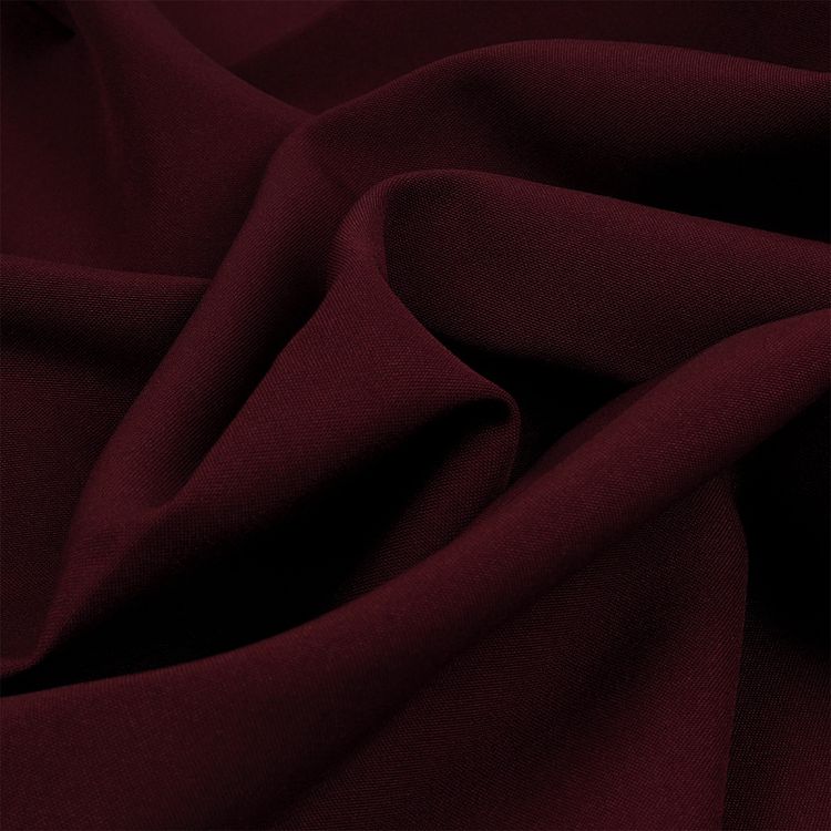 Ткань Габардин кач-во Фухуа, 1 м х 150 см, 180 г/м², цвет: бордовый, TBY — картинка 4