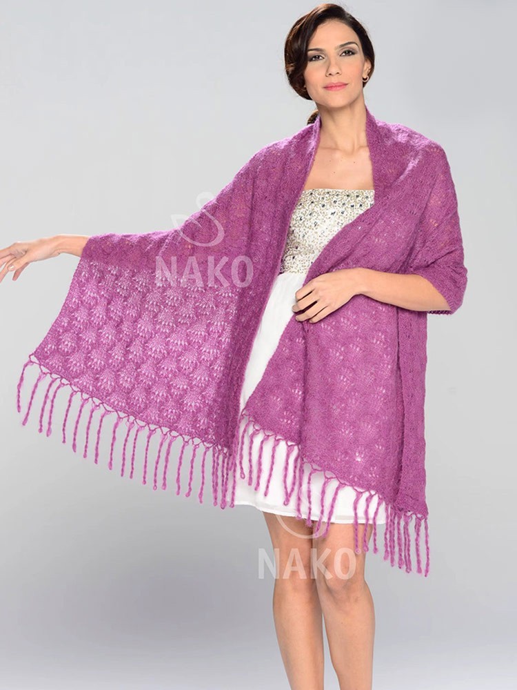 Пряжа NAKO King Moher (Нако Кинг мохер), (11287), светлый изумруд, 5 шт. по 100 г — картинка 7