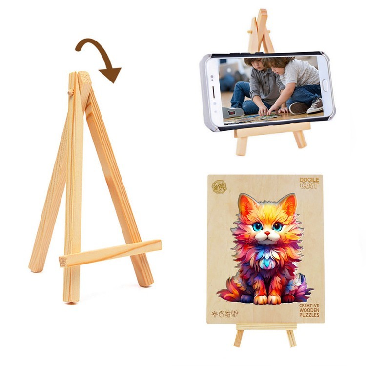 Деревянные пазлы «Рыжий пушистик S», Woodbests — картинка 7