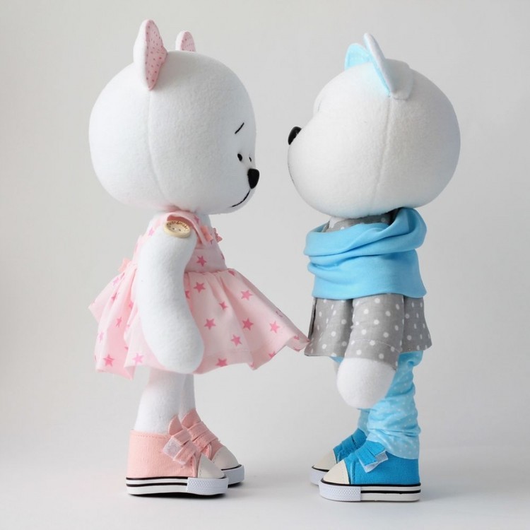 Набор для шитья «Белый мишка» — картинка 6