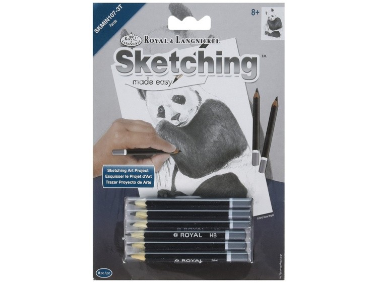 Набор для скетчинга «Панды» — картинка 2