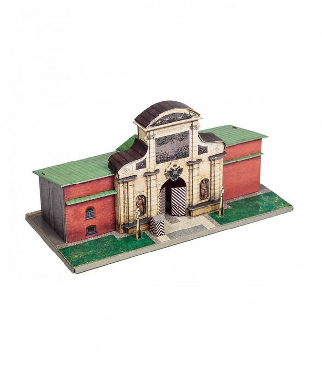 Сборная модель из картона «Петровские ворота, СПб, Россия» — картинка 3