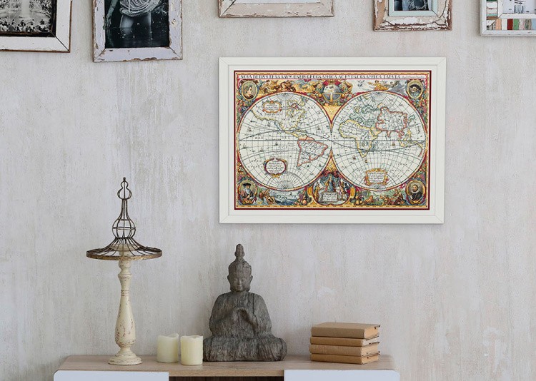 Набор для вышивания «Географическая карта мира» — картинка 5