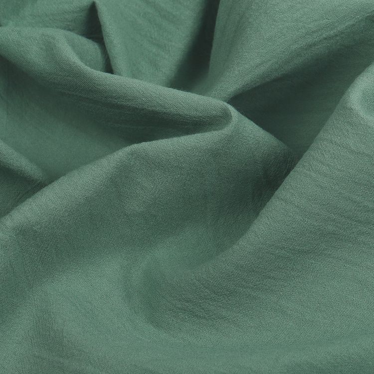 Ткань Хлопок крэш, 5 м х 150 см, 90 г/м², цвет: олива, TBY — картинка 4