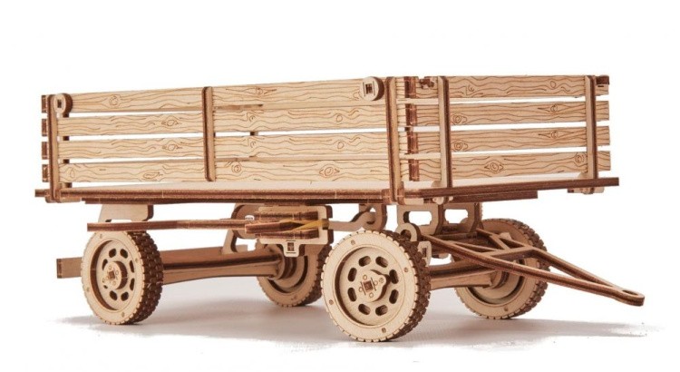 Конструктор из дерева «Прицепы для трактора», Wood Trick — картинка 3