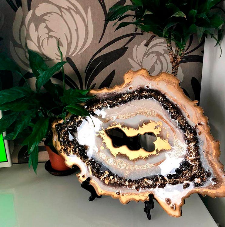 Всплывающее золото (20 мл), ResinArt — картинка 6