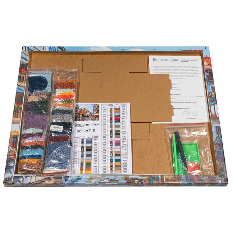 Алмазная вышивка «Анси. Набережная Иль» — картинка 3