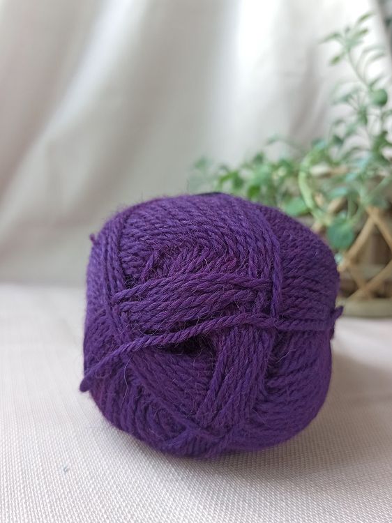 Пряжа Камтекс Аргентинская шерсть (182), слива, 5 шт. по 100 г — картинка 4