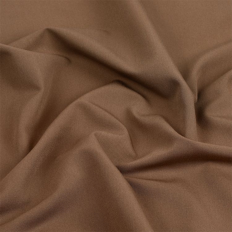 Ткань Костюмная Гальяно, 5 м, ширина 150 см, 200 г/м2, цвет: темный песок меланж, TBY — картинка 4