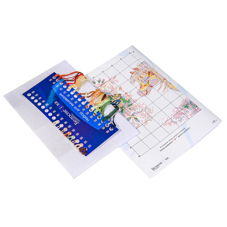 Набор для вышивания «Пони и птичка» — картинка 2