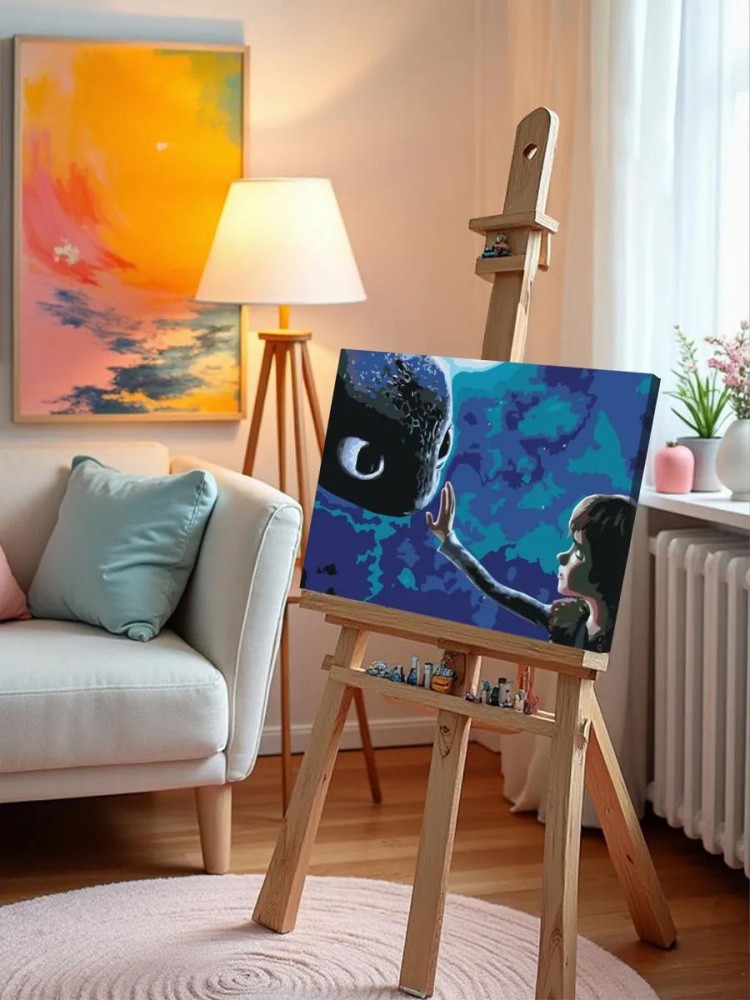 Картина по номерам «Беззубик» — картинка 10