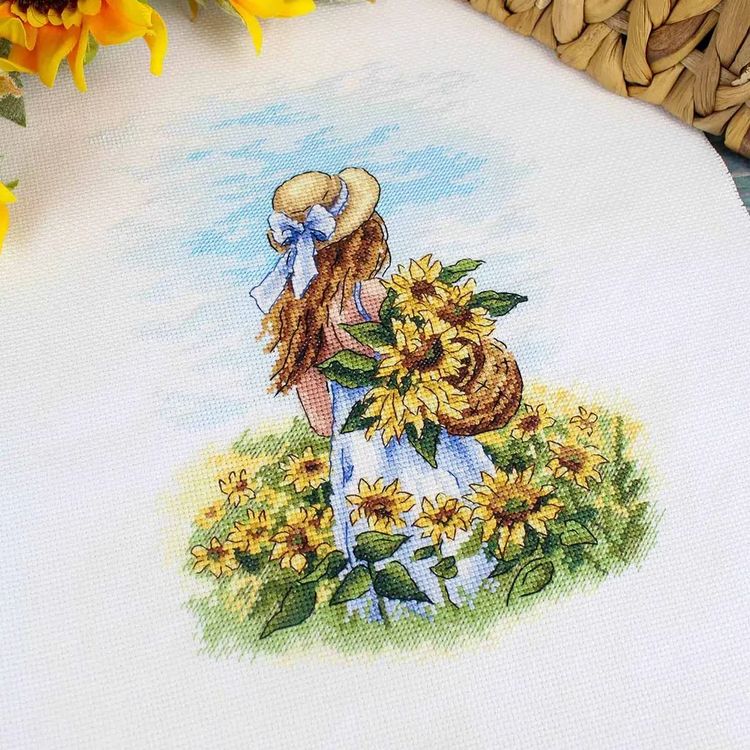 Набор для вышивания «По солнечному полю» — картинка 6