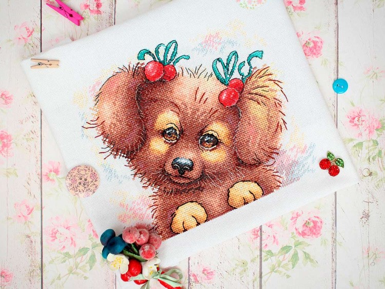 Набор для вышивания «Пушистая красавица» — картинка 4