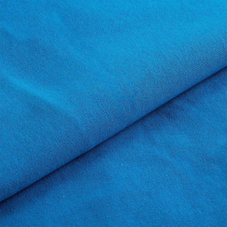 Ткань трикотаж Футер 2х нитка, начес хлопок, 6 м x 200 см, 210 г/м², цвет: бирюзовый, TBY — картинка 2