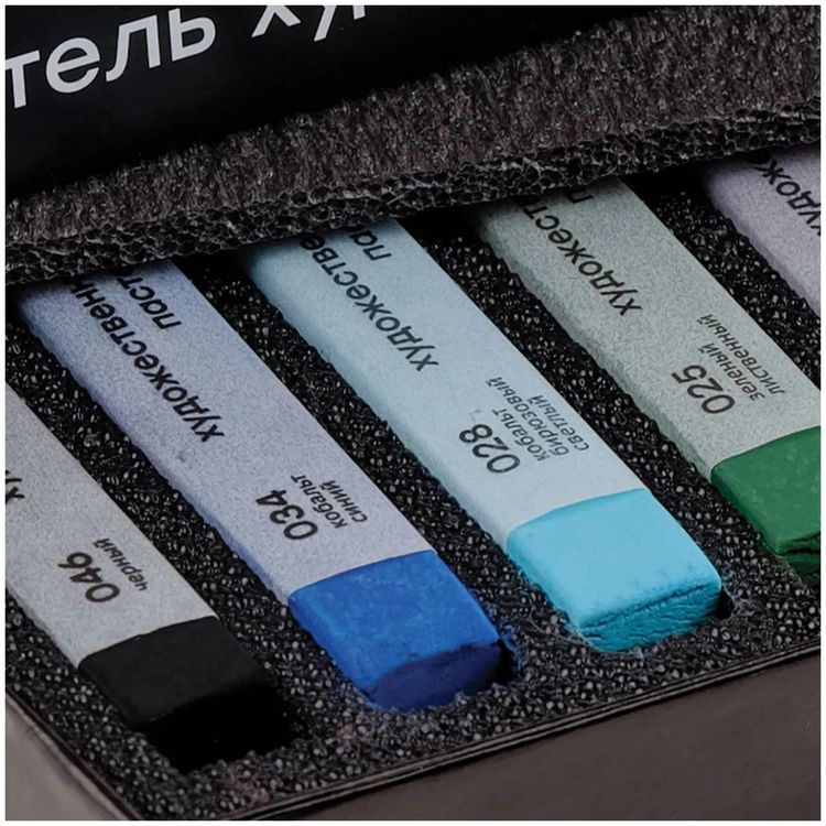 Пастель сухая художественная «Старый Мастер», 12 цв., базовые цв., квадратное сечение, Gamma — картинка 4