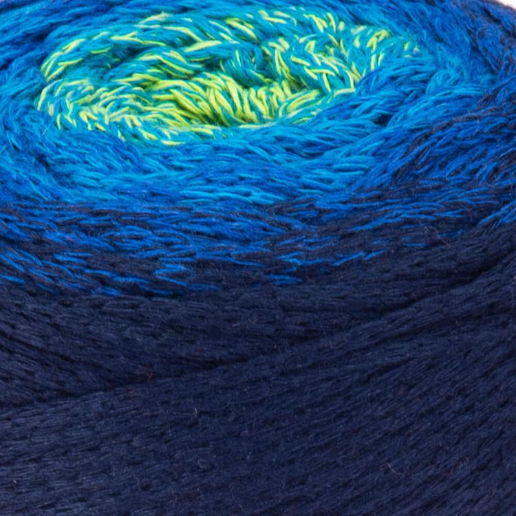 Пряжа YarnArt Macrame cotton spectrum (1323), мультиколор, 5 шт. по 250 г — картинка 2