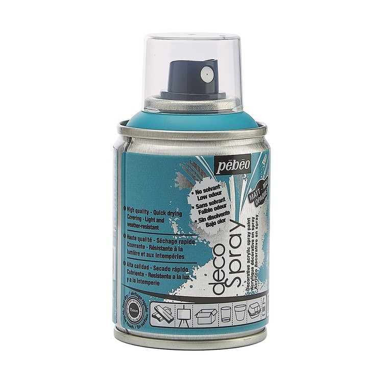 Краска на водной основе decoSpray, 093719 Бирюзовый — картинка 4