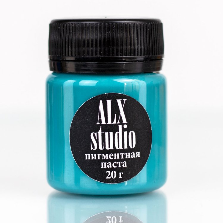 Краситель для эпоксидной смолы лазурный, 20 г, ALX Studio