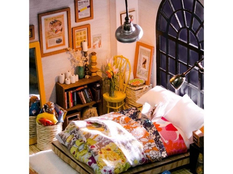 Набор для создания миниатюры (румбокс) «Комната отдыха» — картинка 6