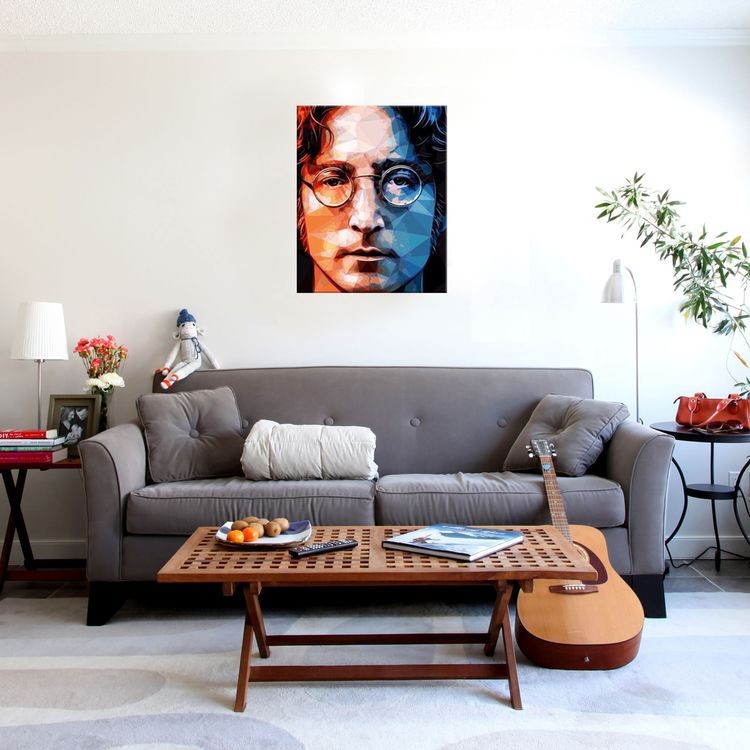 Картина по номерам «Джон Леннон» — картинка 4