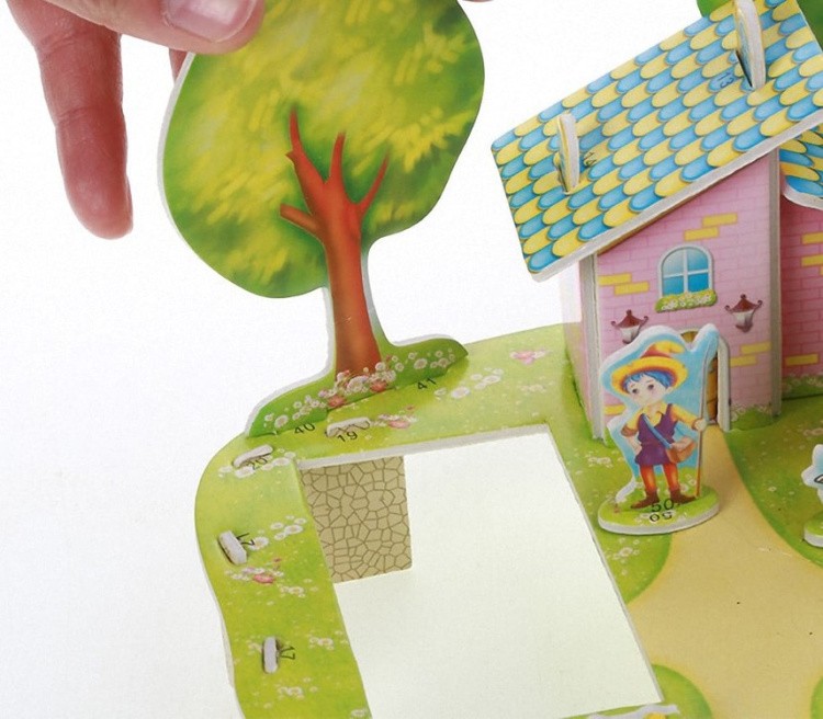 3D пазл В гостях у мельника — картинка 3