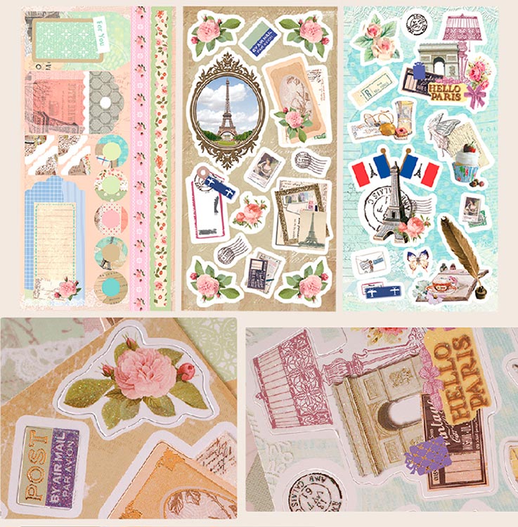 Набор для создания альбома «Париж» — картинка 4