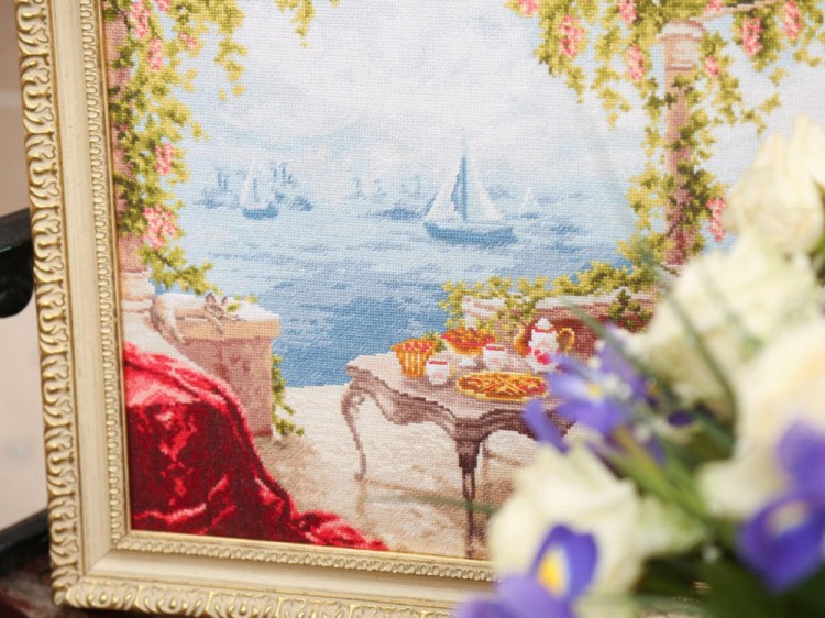 Набор для вышивания «Утро на берегу моря» — картинка 4