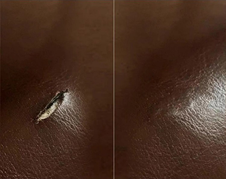 Жидкая кожа L-Fixer 50 мл, цвет: темно-коричневый — картинка 3