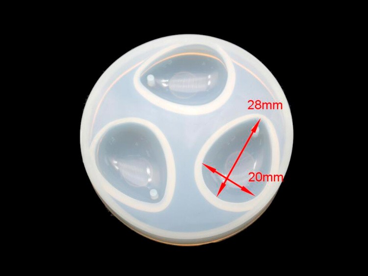 Форма силиконовая 3 капли, Resin Pro — картинка 3