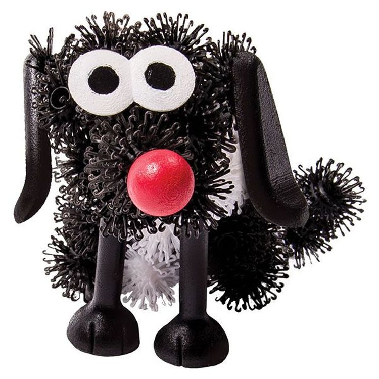 Конструктор-липучка Вязкий Пушистый шарик (Bunchems) 600 деталей — картинка 10