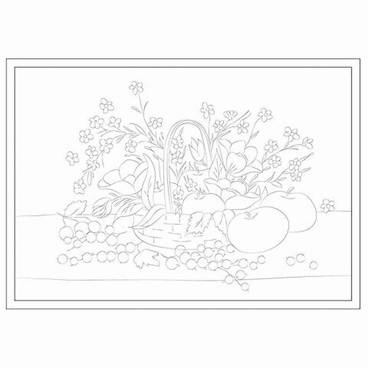 Папка для акварели с эскизом, большая, А3, 10 л., 200 г/м2 — картинка 11