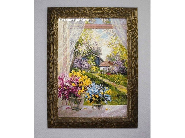 Алмазная вышивка «Деревенский сад» — картинка 2