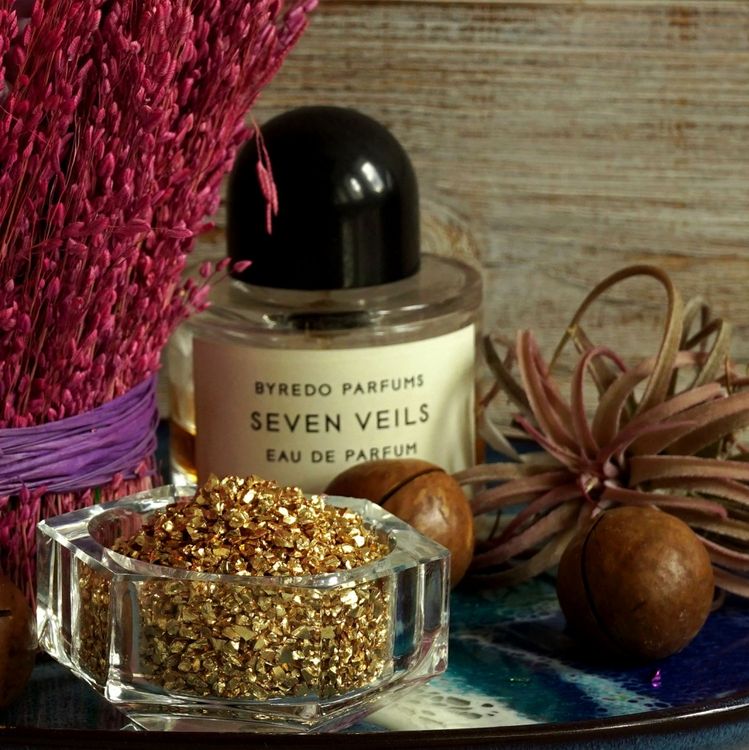 Стеклянная крошка крупная золотая, 100 гр — картинка 2