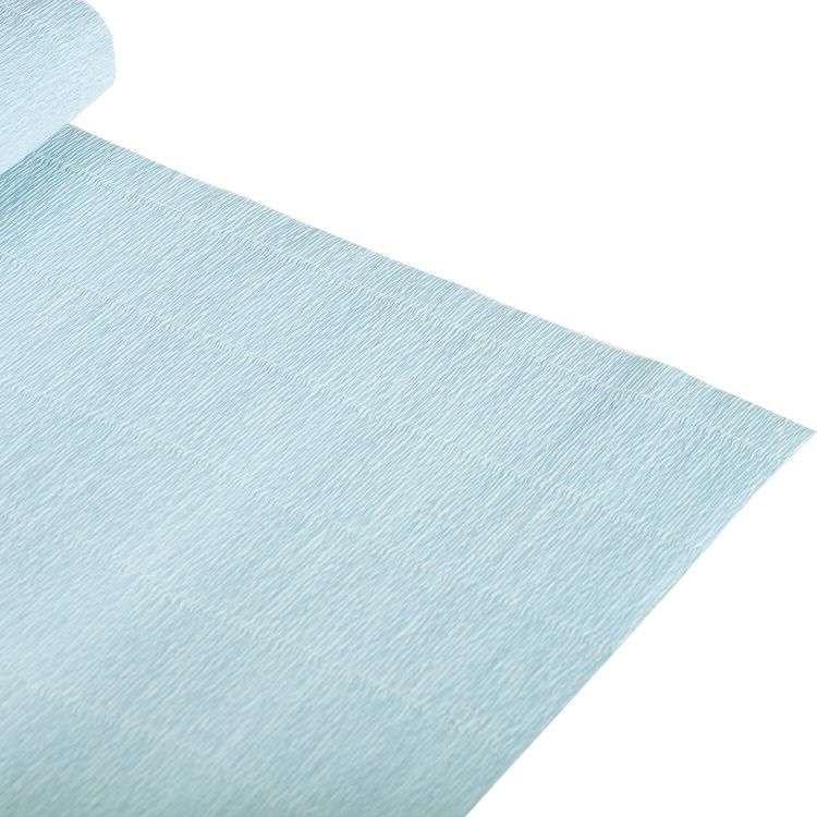 Бумага гофрированная Fiore 180 г/м2, нежно-голубая (559), 50х250 см, Brauberg — картинка 3
