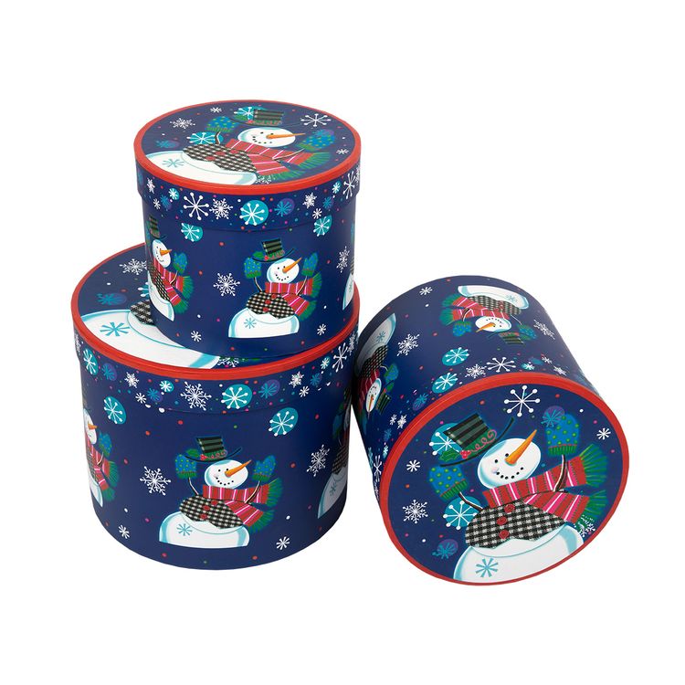 Набор подарочных коробок, форма: круг, 3 шт., Stilerra — картинка 2