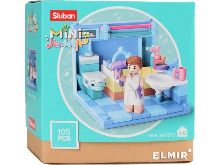 Конструктор «Румбокс. Ванная», 105 деталей — картинка 2