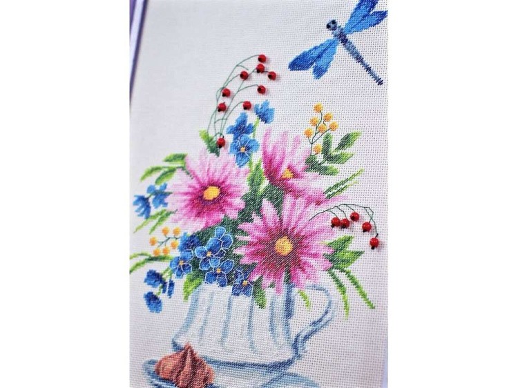 Набор для вышивания «Цветочный чай» — картинка 4