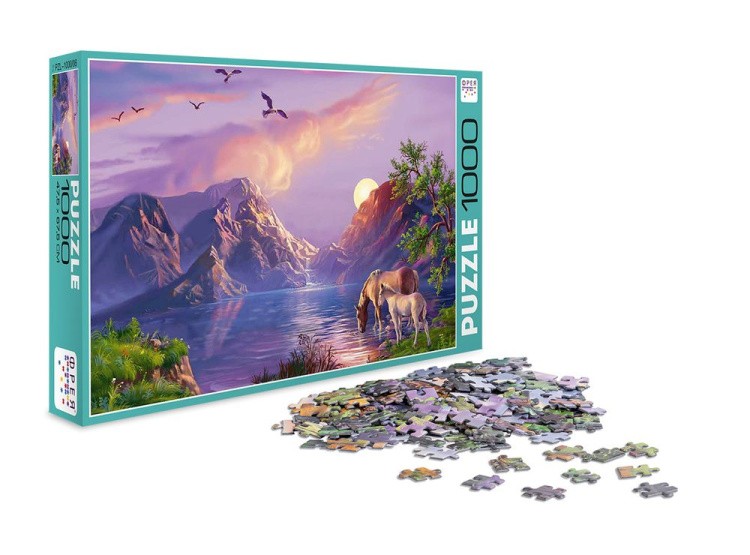 Пазлы «На водопое» — картинка 4