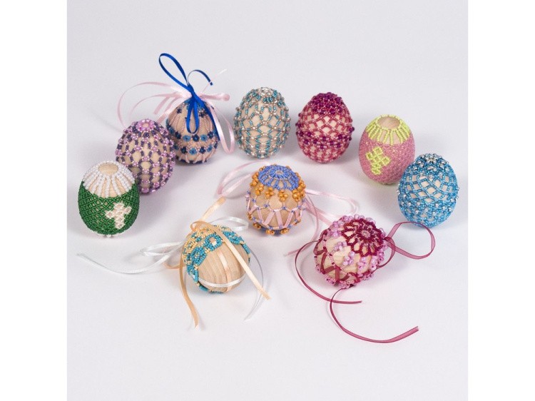 Набор для бисероплетения «Пасхальное яйцо. Лепесток фиалки» — картинка 3