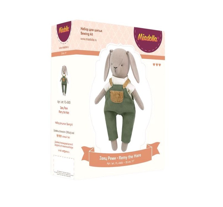 Набор для шитья «Заяц Реми» — картинка 4
