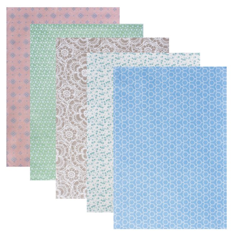 Цветной фетр для творчества А4, Пастель, 210х297 мм, 5 листов, 5 цветов, толщина 2 мм, ОСТРОВ СОКРОВИЩ — картинка 2