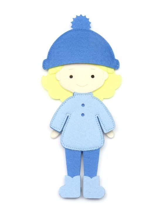 Игровой набор «Одень куклу. 4 сезона» — картинка 6