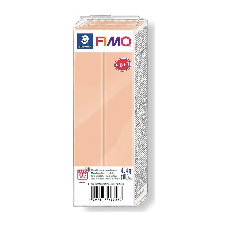 FIMO Soft, цвет: 43 телесный, 454 г