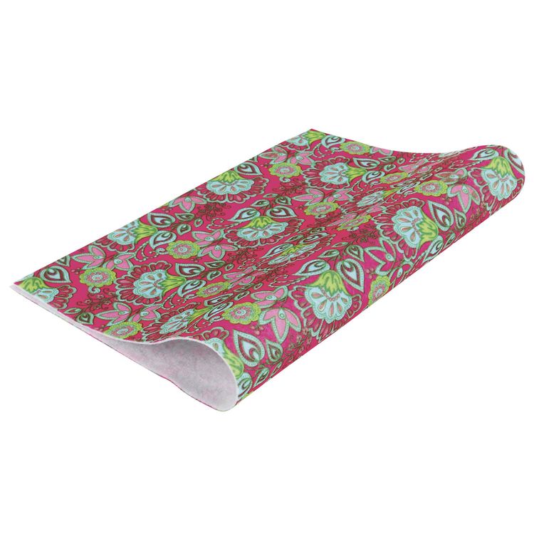 Цветной фетр для творчества А4, Цветы, 5 листов, 5 цветов, толщина 2 мм, ОСТРОВ СОКРОВИЩ — картинка 5