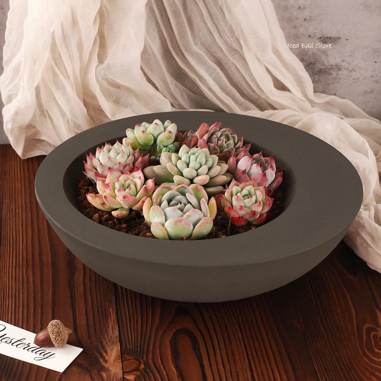 Силиконовый молд - Чаша/ваза, d23x6,9см, 1 шт. — картинка 4