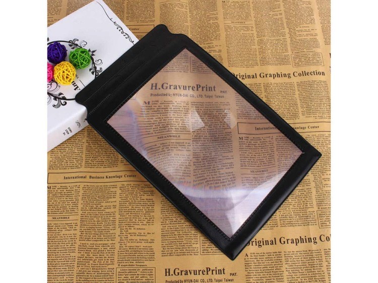 Лупа плоская для чтения, увеличение Х3, Gamma — картинка 3