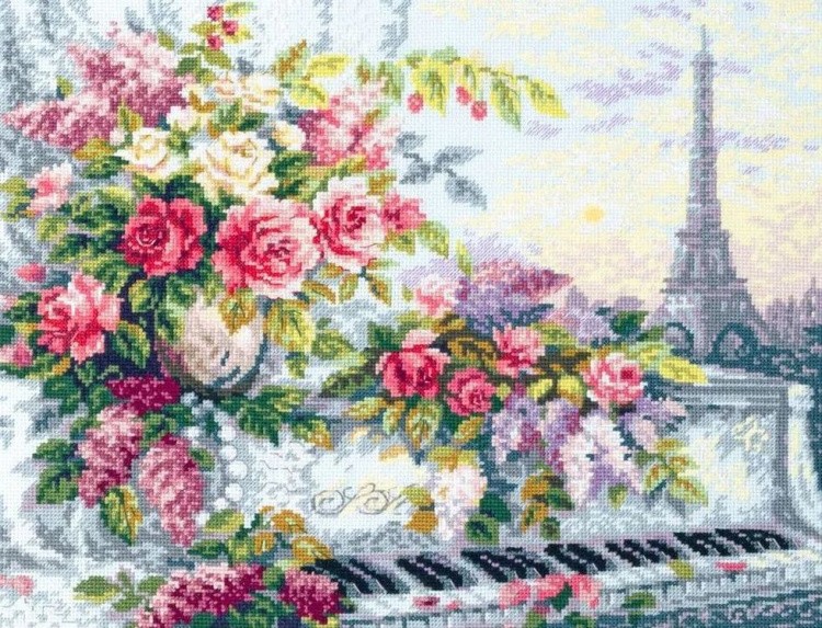 Набор для вышивания «Мелодии Парижа»
