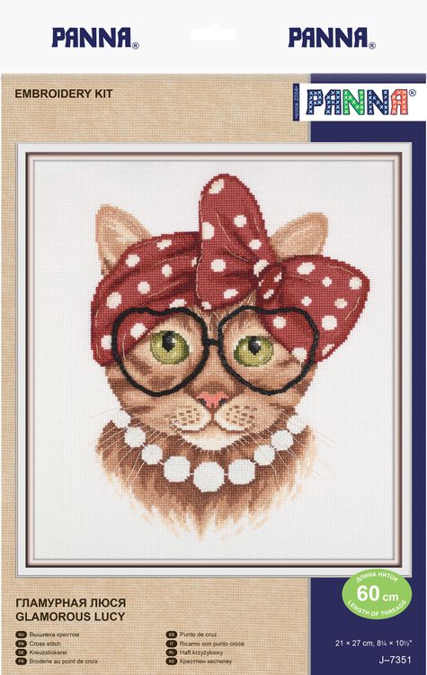 Набор для вышивания «Гламурная Люся» — картинка 7